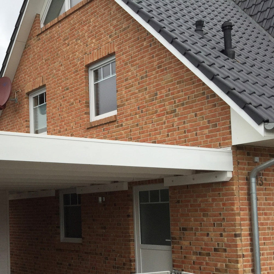 Dachrandprofil ISOS Silber RAL 9006 / 1,95 Meter