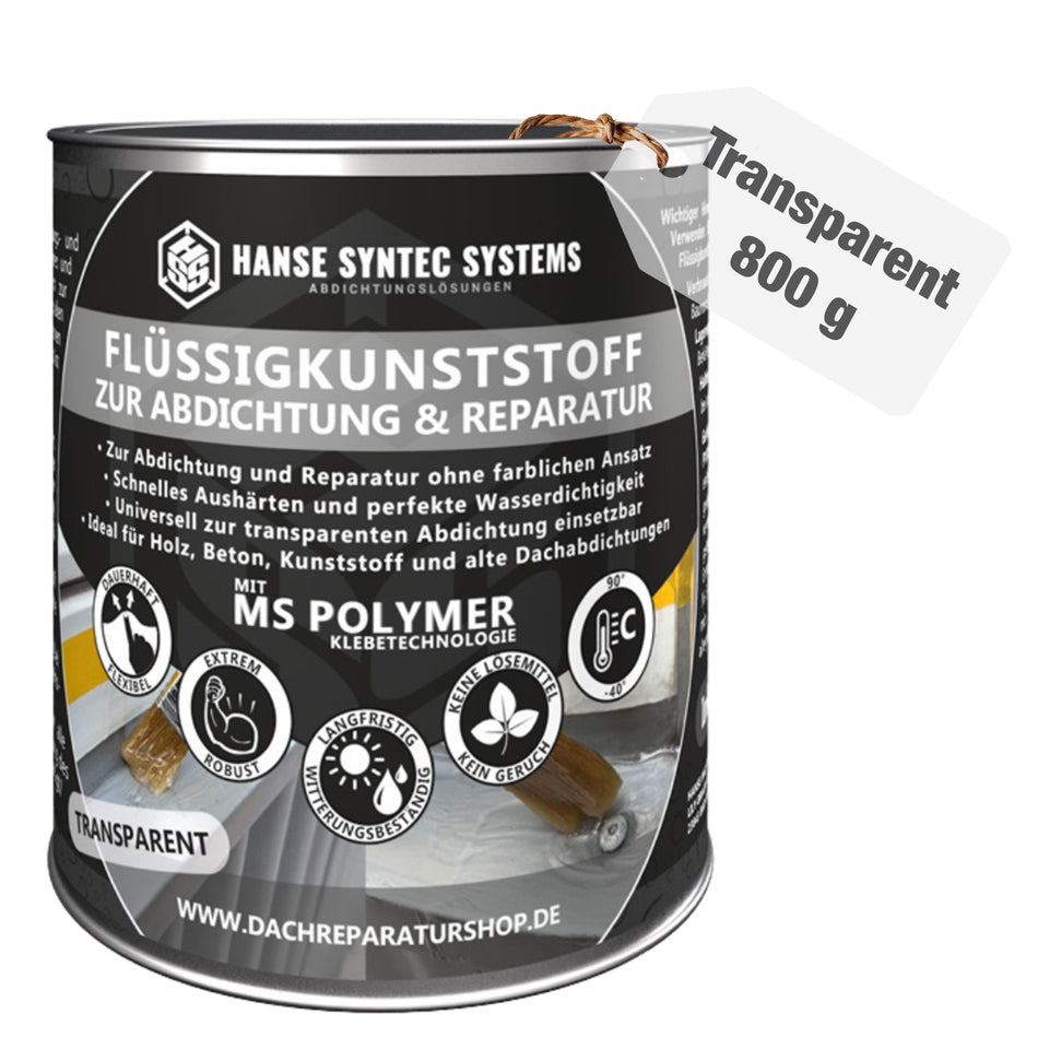 HSS Flüssigkunststoff Transparent
