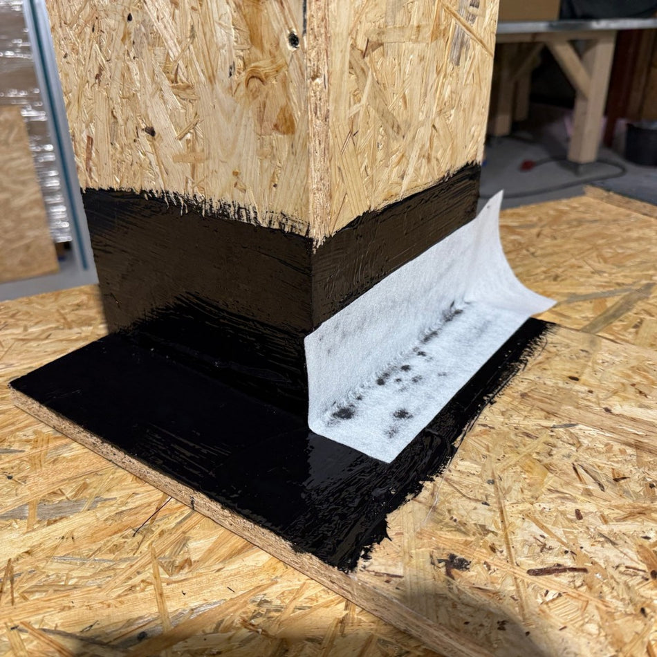 Außenecke aus Vlies für Flüssigkunststoff